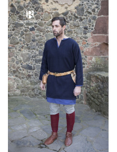 Medieval tunic Lodin, blue 2