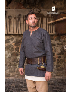 Lodin medieval tunic, dark gray 2