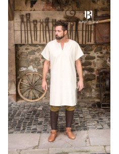 Snorri Medieval Tunic, Cream