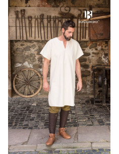 Snorri Medieval Tunic, Cream 2