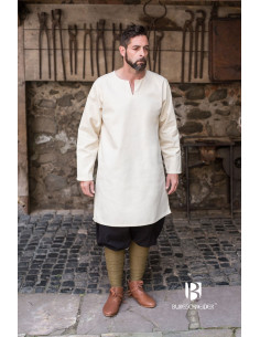 Medieval Tunic Leif, ecru
