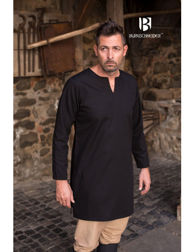 Medieval Tunic Leif, black