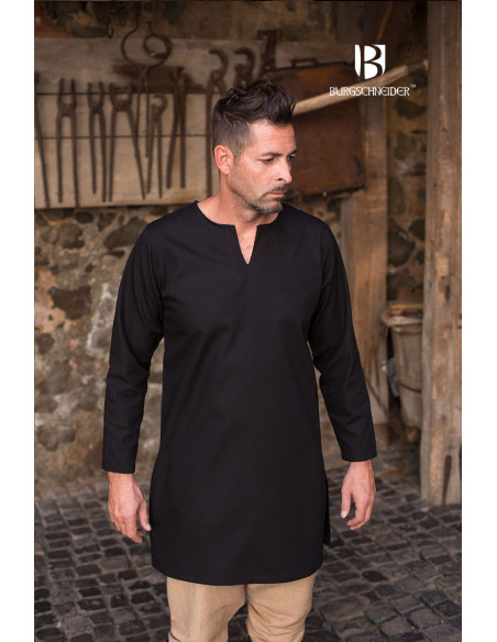 Medieval Tunic Leif, black