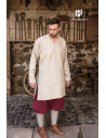 Medieval Tunic Leif, cream