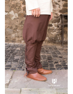 Wigbold medieval trousers, brown 2