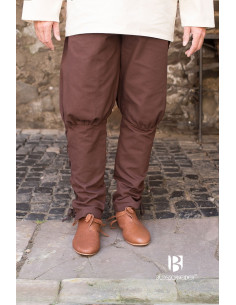 Wigbold medieval trousers, brown
