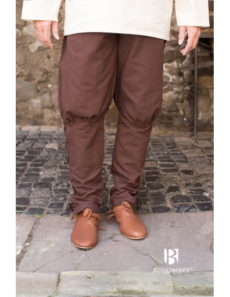 Wigbold medieval trousers, brown