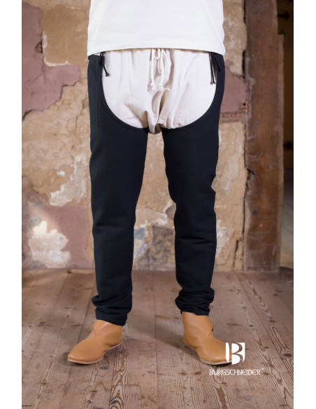 Brandolf medieval trousers, black