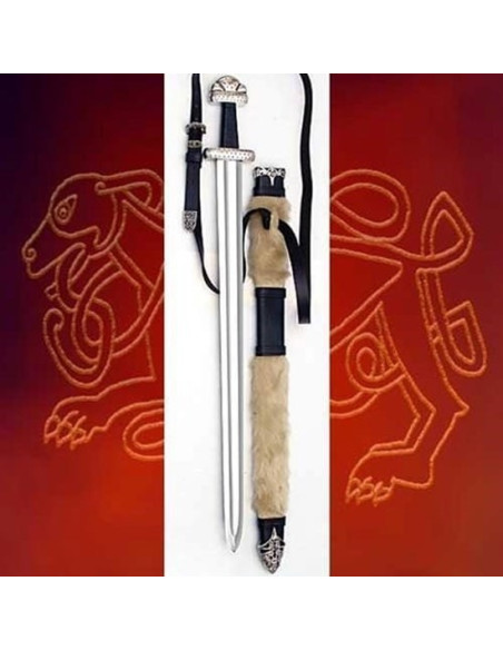 Viking King Sword with Scabbard (96 cms.)