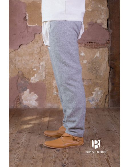 Bernulf woolen legs, gray