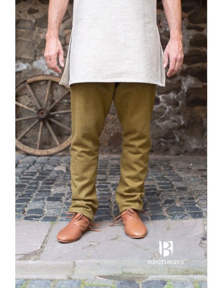 Thorsberg medieval trousers, mustard
