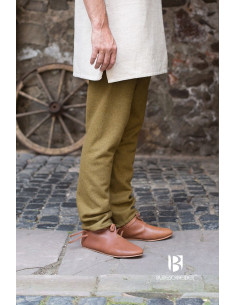 Thorsberg medieval trousers, mustard 2