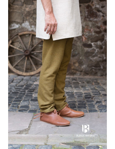 Thorsberg medieval trousers, mustard