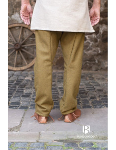 Thorsberg medieval trousers, mustard