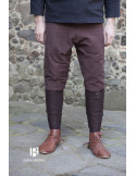 Pants medieval Ragnar, dark brown