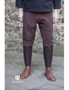 Ragnar medieval pants, dark brown