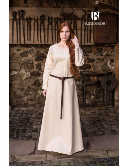 Freya medieval tunic, cream