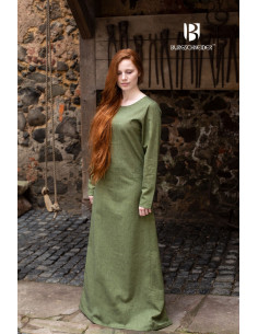 Medieval tunic Freya, green