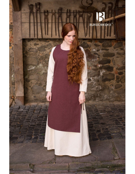 Medieval Surcoat Woman Haithabu Brown Medieval Surcoat Woman Haithabu Brown