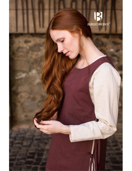 Medieval Surcoat Woman Haithabu Brown Medieval Surcoat Woman Haithabu Brown