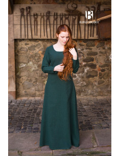 Freya medieval tunic, dark green