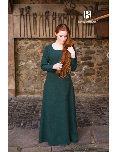 Freya medieval tunic, dark green Freya medieval tunic, dark green