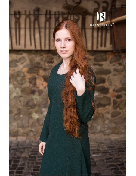 Freya medieval tunic, dark green Freya medieval tunic, dark green