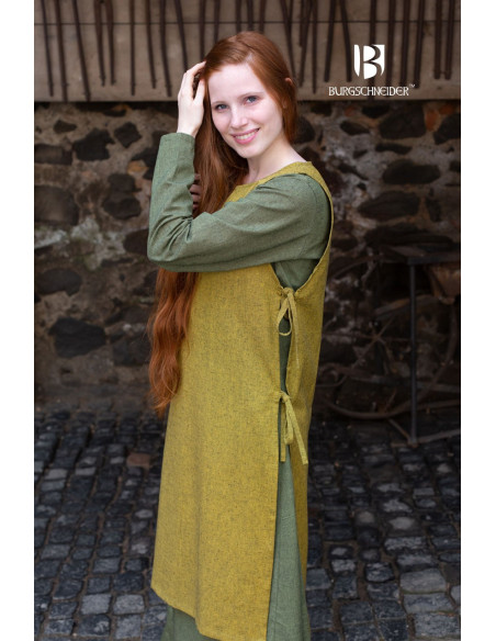 Medieval Woman's Surcoat Haithabu Mustard