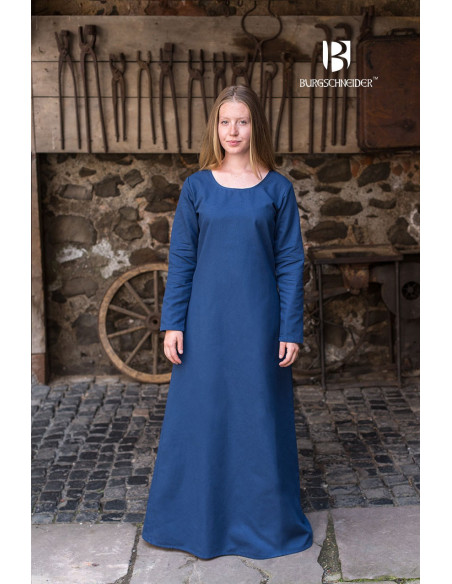 Freya medieval tunic, blue