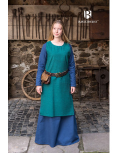 Freya medieval tunic, blue 2