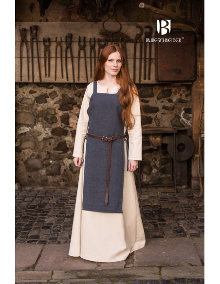 Gyda Gray Cotton Surcoat