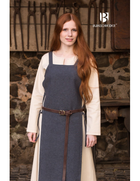 Gyda Gray Cotton Surcoat