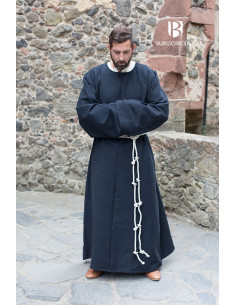 Robe of medieval monk Benediktus, black