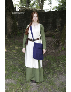 Ehwaz medieval bag, horn closure 2