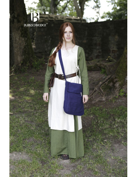 Ehwaz medieval bag, horn closure