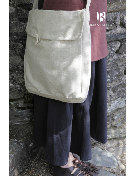 Ehwaz medieval bag, horn closure