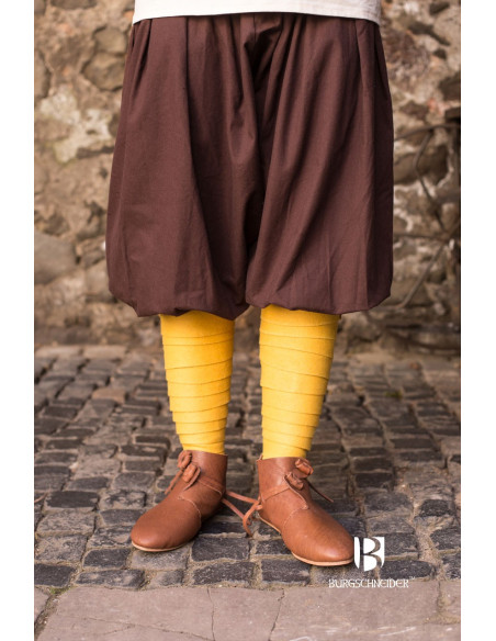 Aki's Medieval Rolled Socks