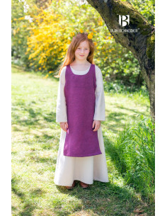 Ylva Viking surcoat, lilac 2