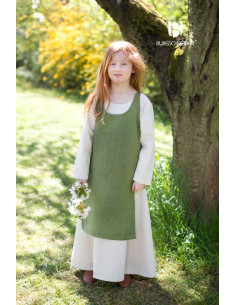 Ylva Viking surcoat, green 2