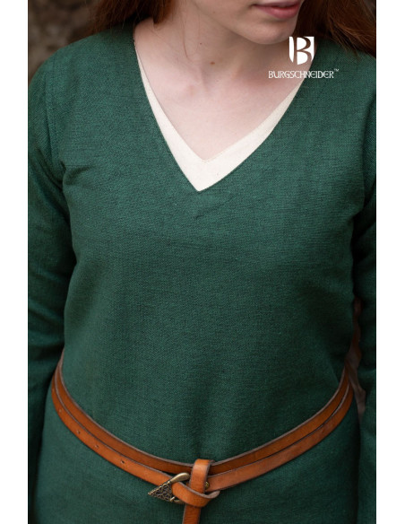 Green Frekja Medieval Tunic