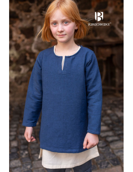 Medieval tunic for children, Eriksson blue Medieval tunic for children, Eriksson blue