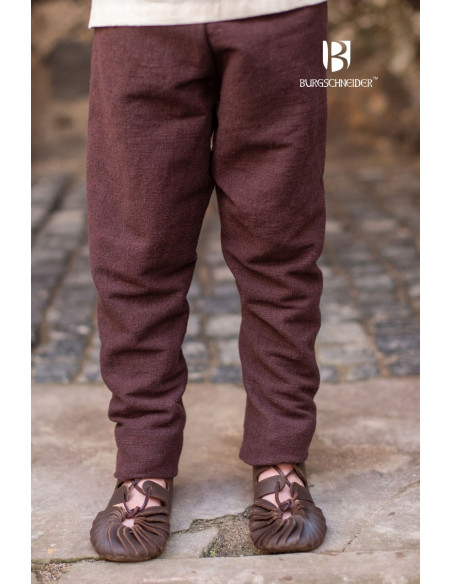 Medieval brown Ragnarsson boy's trousers