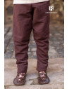 Medieval brown Ragnarsson boy's trousers