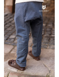 Medieval Ragnarsson child's gray trousers