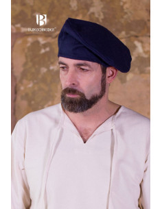 Harald Renaissance Cap, Blue 2