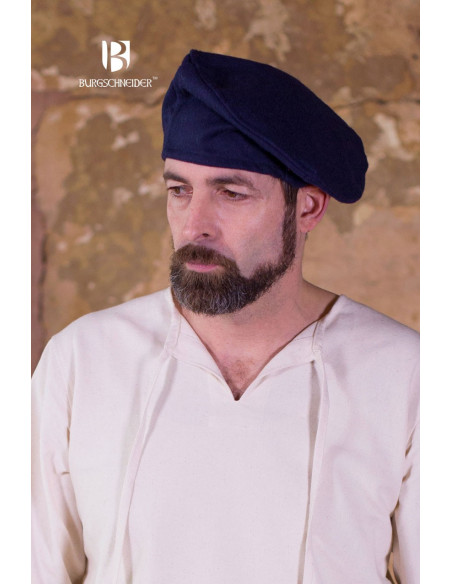 Harald Renaissance Cap, Blue