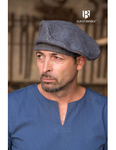 Harald Renaissance Cap, Gray