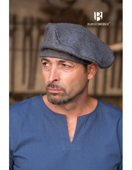 Harald Renaissance Cap, Gray