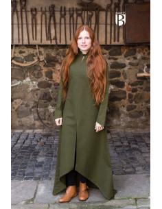 Ranwen medieval tunic, olive green