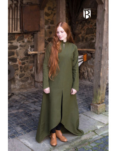 Ranwen medieval tunic, olive green 2